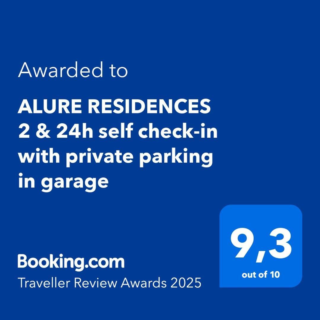 Alure Residences 2 & 24H Self Check-In, Parking In The Garage In The Apartment Building Included, New Building, Terrace, Green Location With A Forest Park With A Lake, Children'S Playground Banská Bystrica Eksteriør billede
